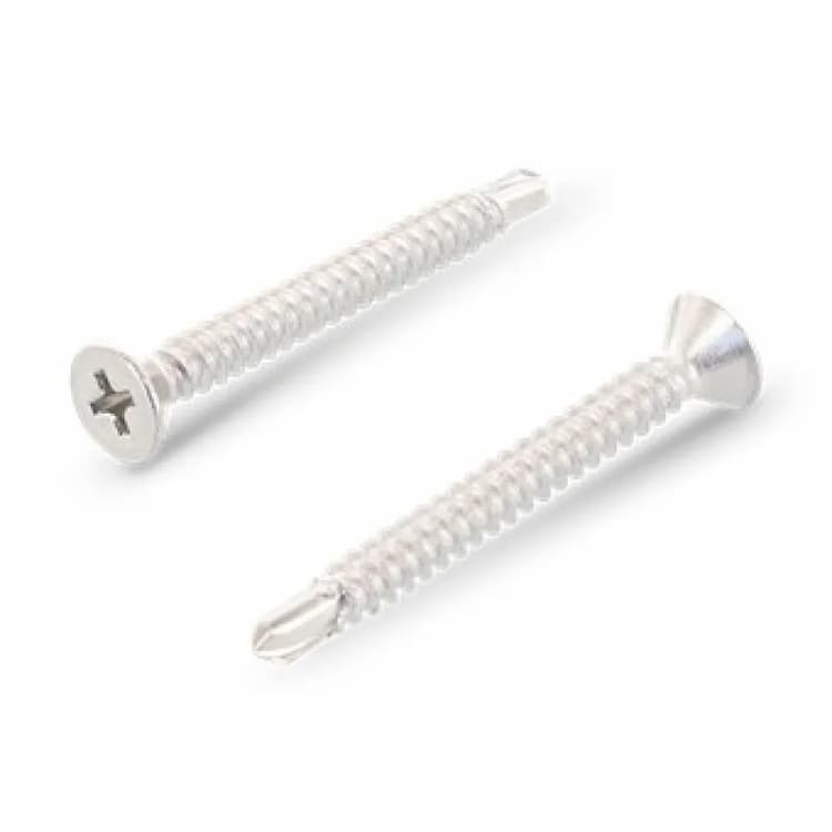 Саморез d3.5х22, DIN 7504 P с потайной головкой со сверлом PH JP82, нержавеющая сталь А2