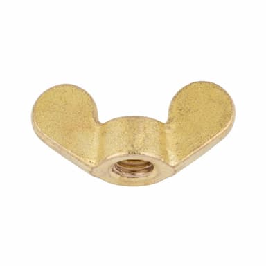 Гайка М5, DIN 315 барашковая немецкий тип, латунь