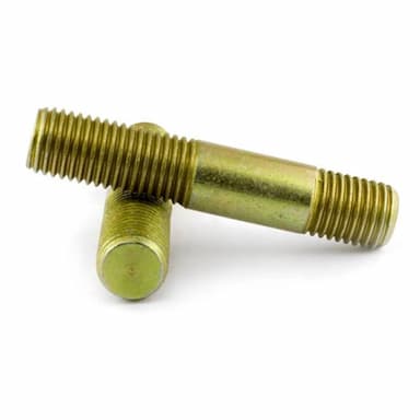 Шпилька 1d М16х40, DIN 938 резьбовая с ввинчиваемым концом, латунь