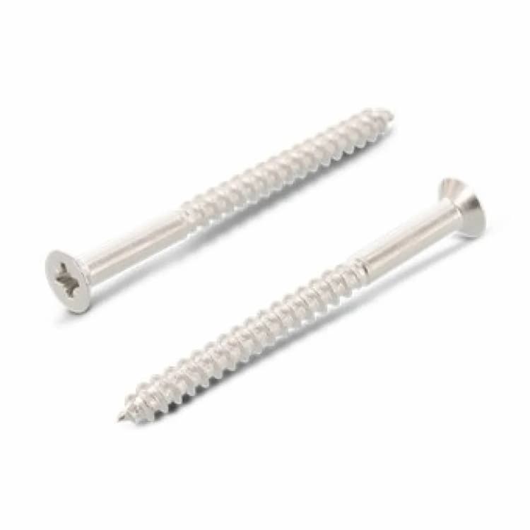 Шуруп d6х35, DIN 7997 по дереву с потайной головкой PZ, нержавеющая сталь А2