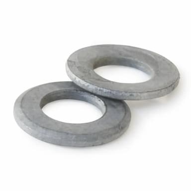 Шайба 300 HV М12 d13, DIN 125 B / ISO 7090 плоская с фаской высокопрочная, цинковые хлопья