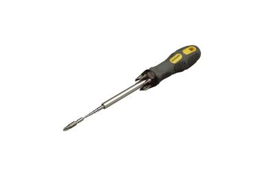 Отвёртка с битами, набор 8 предметов, STAYER MAX-GRIP 25871-H8 G