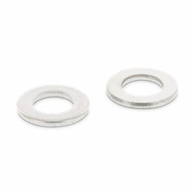 Шайба М4 d4.3, NF E 25-514 Z плоская узкая, нержавеющая сталь А4