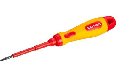 Отвёртка PH0х60 диэлектрическая, KRAFTOOL 250084-0-060