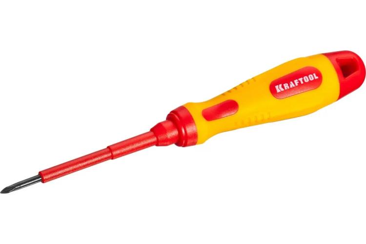 Отвёртка PH0х60 диэлектрическая, KRAFTOOL 250084-0-060