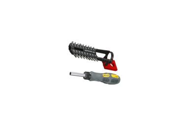 Отвёртка с битами, набор 15 предметов, STAYER MAX-GRIP 25923-H15 G