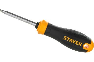 Отвёртка PH2/SL6х80 переставная, STAYER HERCULES 2512_z02