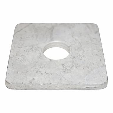 Шайба М27 d30, DIN 436 квадратная для деревянных конструкций, горячее цинкование