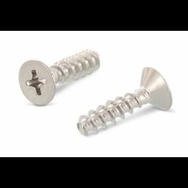 Саморез d3х10, ART 9090 с потайной головкой тупоконечный для пластика, нержавеющая сталь А2