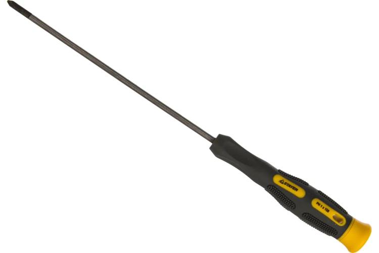 Отвёртка PH1х150 для точных работ, STAYER MAX-GRIP Precision 25826-1-150 G