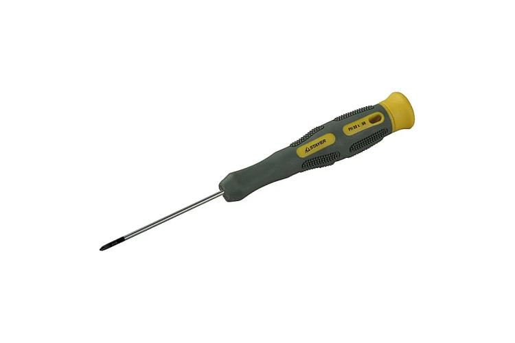 Отвёртка PH00х40 для точных работ, STAYER MAX-GRIP Precision 25826-00-040 G