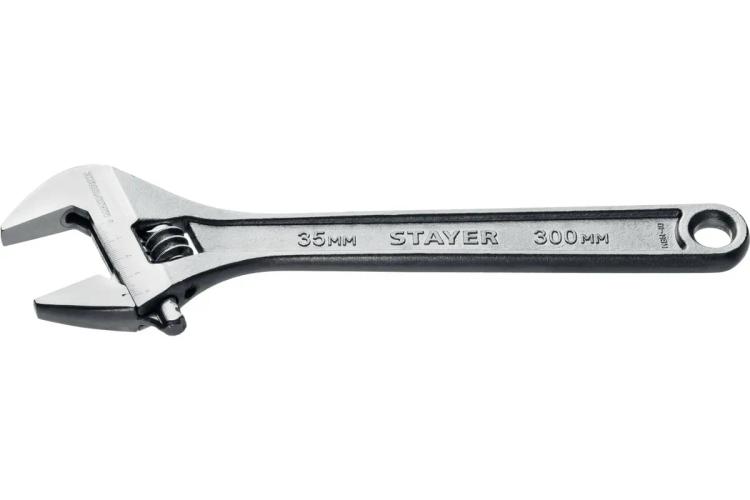 Ключ разводной до 35 мм, длина 300 мм, STAYER MASTER MAX-Force 2725-30_z01