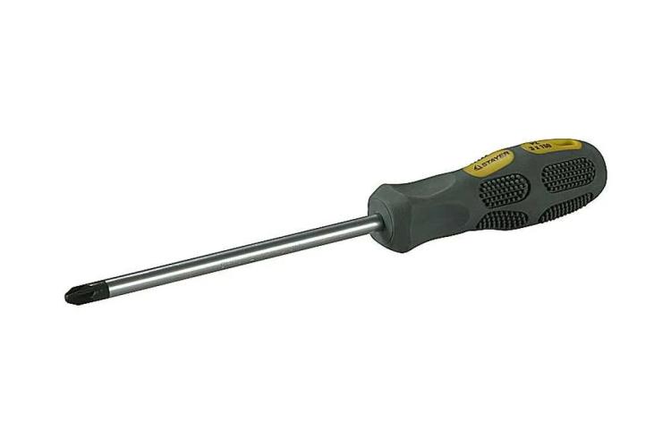Отвёртка PZ1х75, STAYER MAX-GRIP Regular 25822-1-075 G