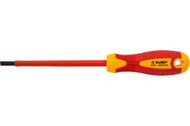 Отвёртка SL5.5х125 диэлектрическая, ЗУБР ПРОФЕССИОНАЛ 25261-5.5-125_z01
