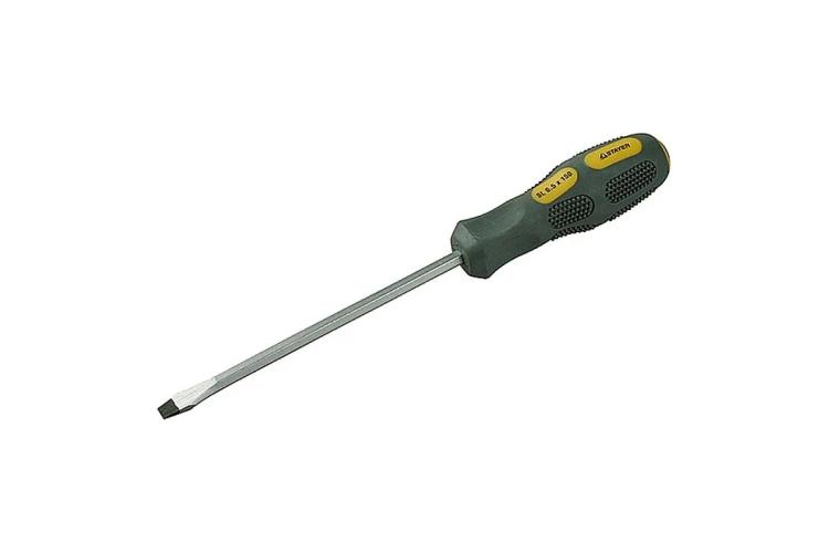 Отвёртка SL5.5х75 ударная, STAYER MAX-GRIP 25823-05-075 G