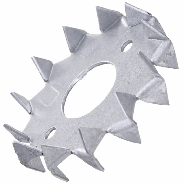 Шайба М12 d2-62, DIN 1052 для деревянных конструкций с двусторонней шиповкой (тип bulldog), горячее цинкование