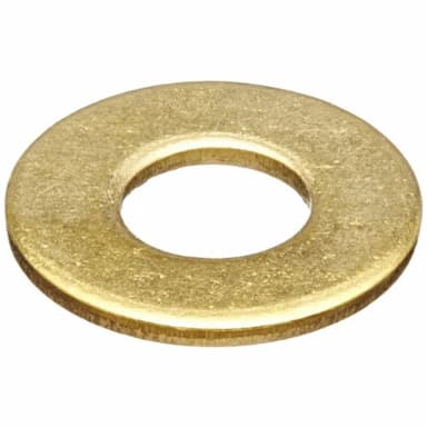 Шайба М3 d3.2, DIN 125 A / ISO 7089 плоская, латунь