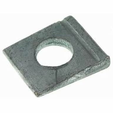 Шайба М8 d9, DIN 435 косая квадратная для двутавра, горячее цинкование