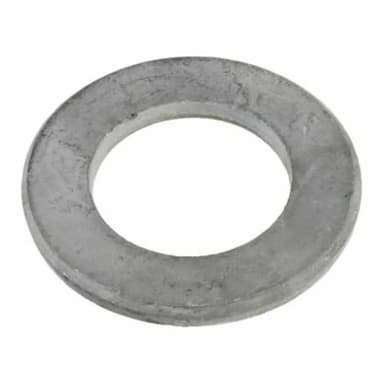 Шайба 200 HV М27 d28, DIN 125 B / ISO 7090 плоская с фаской высокопрочная, горячее цинкование