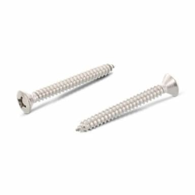 Саморез d3.5х9.5, DIN 7983 / ISO 7051 с полупотайной головкой PH, нержавеющая сталь А4