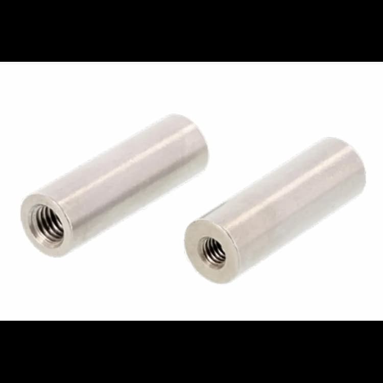 Гайка М6-М8, ART 9170 переходная комбинир RDМ круглая внутренней резьбой, нержавеющая сталь А2