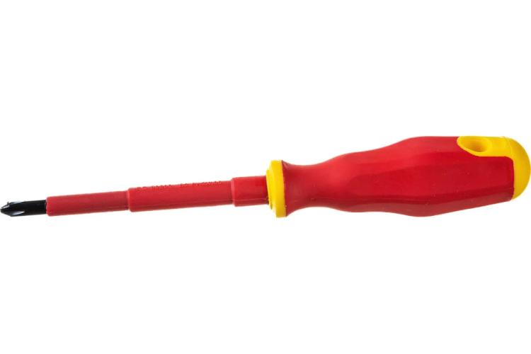 Отвёртка PH2х100 диэлектрическая, STAYER 25142-2-10