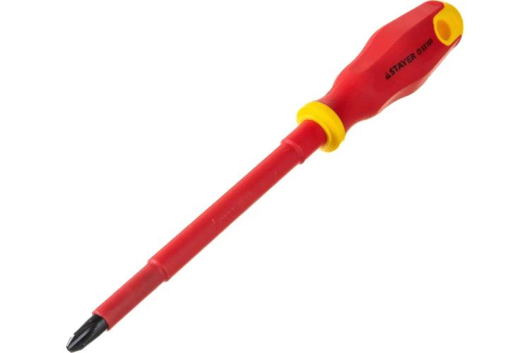 Отвёртка PH3х150 диэлектрическая, STAYER 25142-3-15_z01