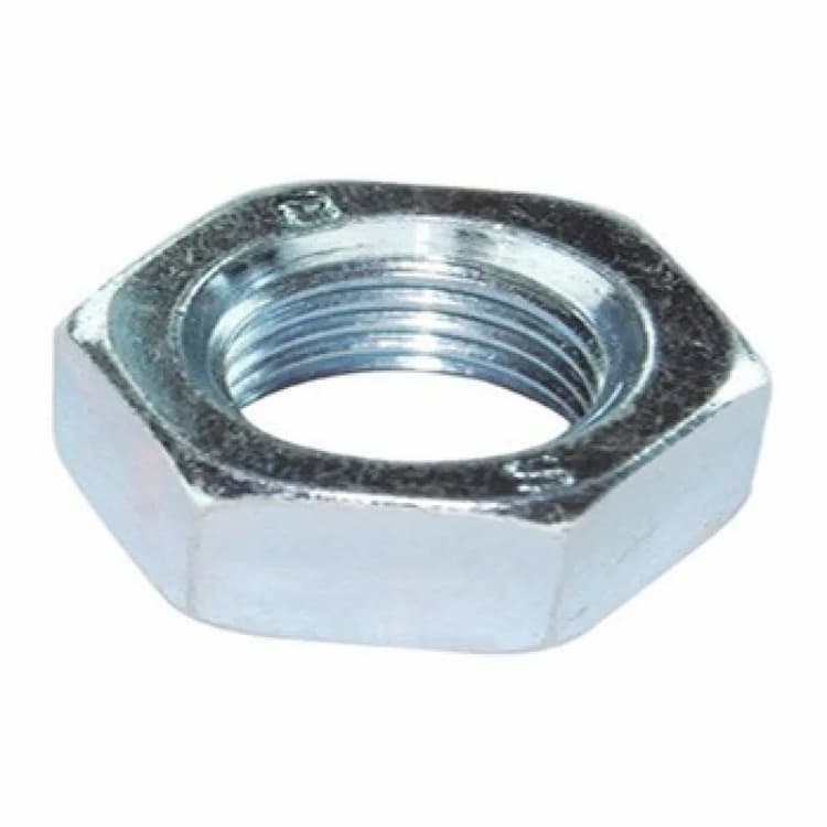 Гайка 04 М39х2, DIN 439 / ISO 8675 низкая шестигранная с фаской, оцинкованная