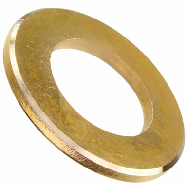 Шайба М24 d25, DIN 125 B / ISO 7090 плоская с фаской, латунь