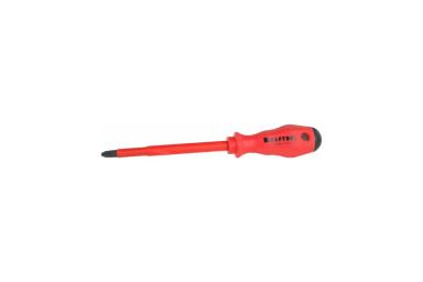 Отвёртка PH1х80 диэлектрическая, KRAFTOOL VOLT-KRAFT 25006-1-080