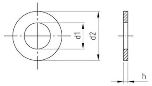 DIN 126 — чертёж