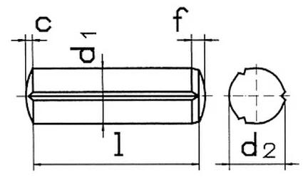 DIN 1473 — чертёж