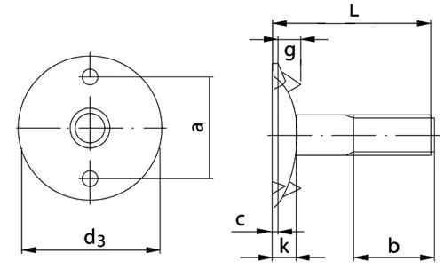 DIN 15237 — чертёж