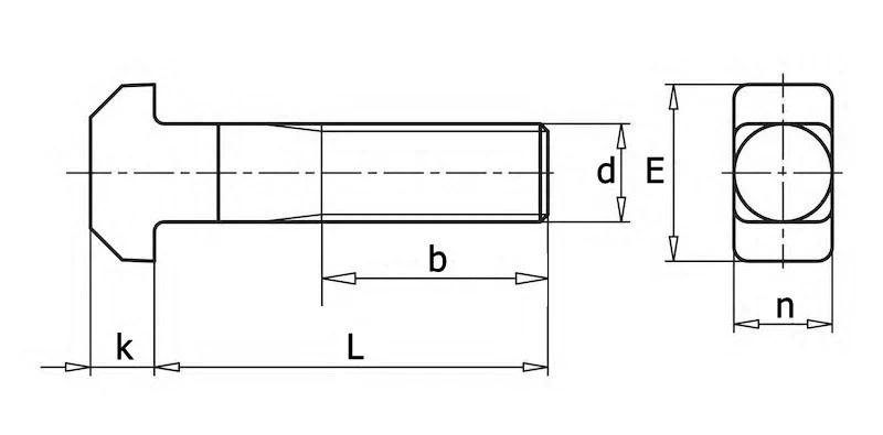 DIN 261 — чертёж