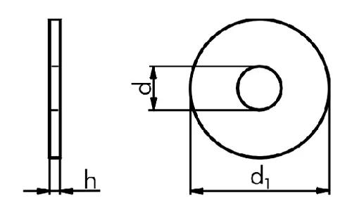 DIN 522 — чертёж