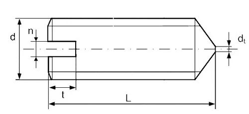 DIN 553 — чертёж