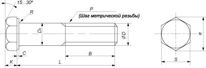 DIN 601 — чертёж