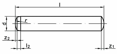 DIN 6325 — чертёж