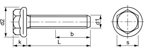 DIN 6921 — чертёж