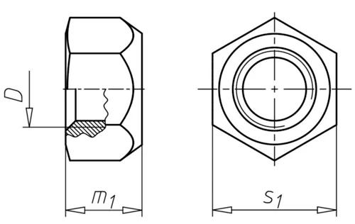 DIN 6925 — чертёж