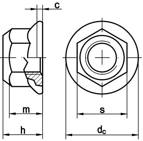 DIN 6927 — чертёж