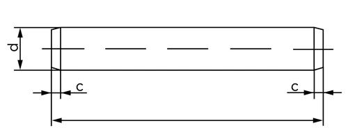 DIN 7 — чертёж