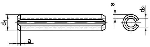 DIN 7346 — чертёж