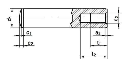 DIN 7979 — чертёж