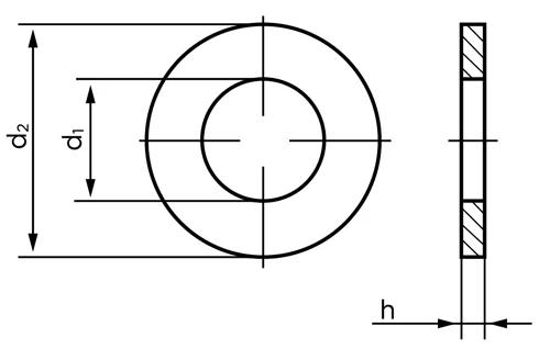 DIN 7989 — чертёж