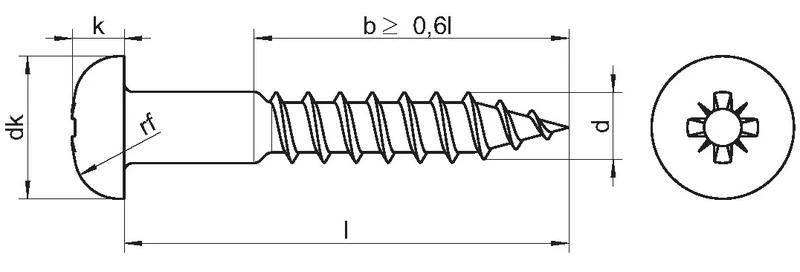 DIN 7996 — чертёж