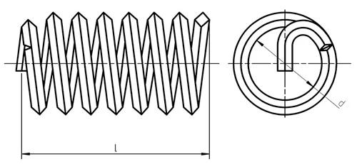 DIN 8140 — чертёж