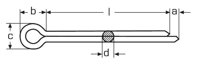 DIN 94 — чертёж